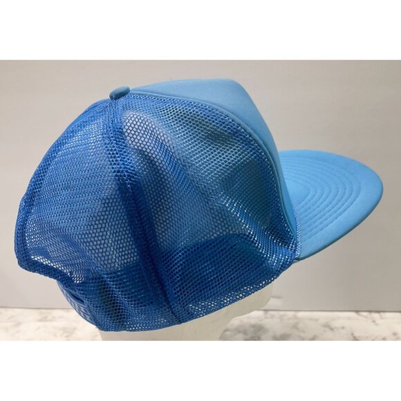 Family Reunion Trucker Hat Snapback Cap 2005 Mohrs Baby Blue Solid Pattern - Picture 6 of 11